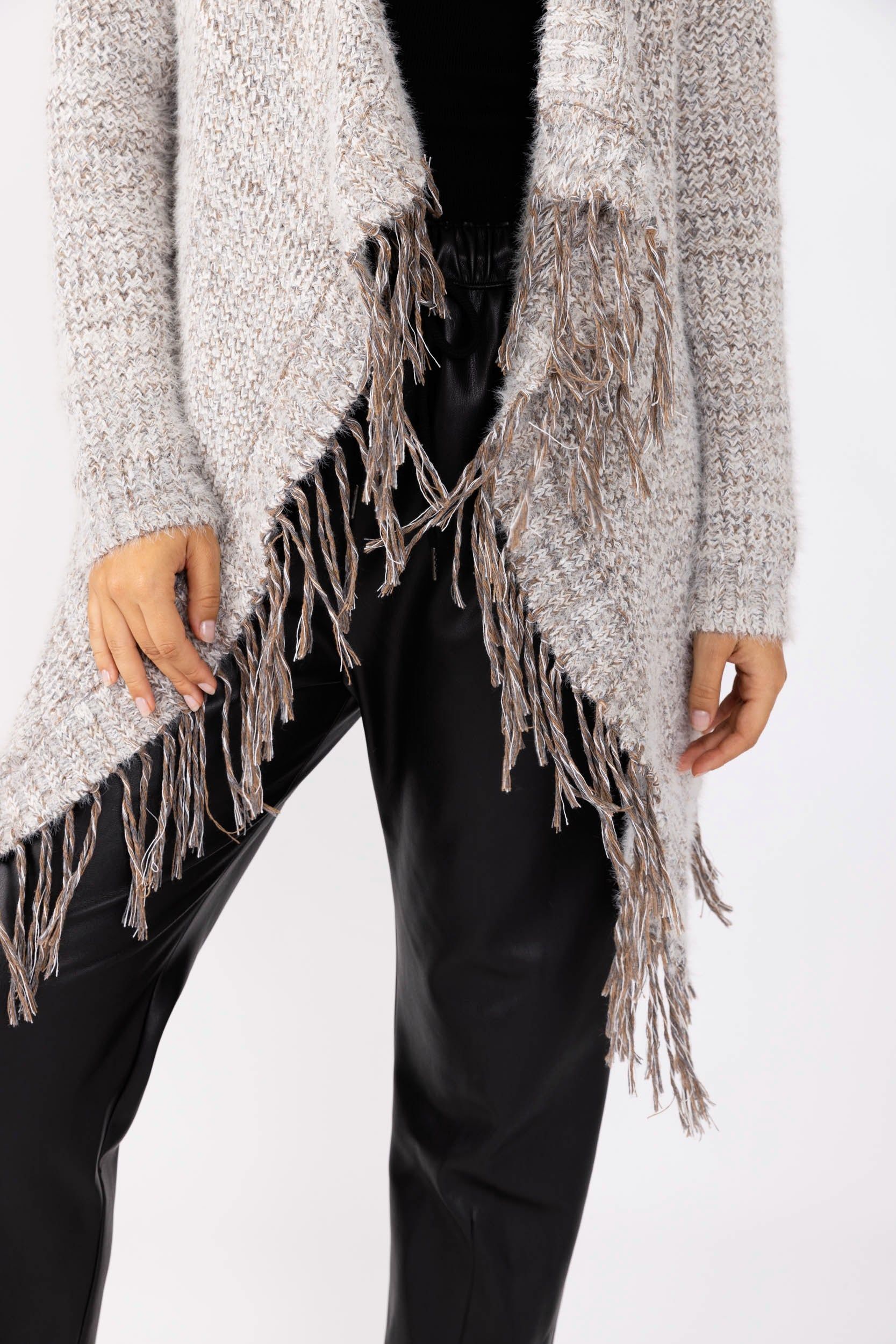 SALE - Kelsey Fringe Cardigan sold by fab'rik product image thumbnail 3