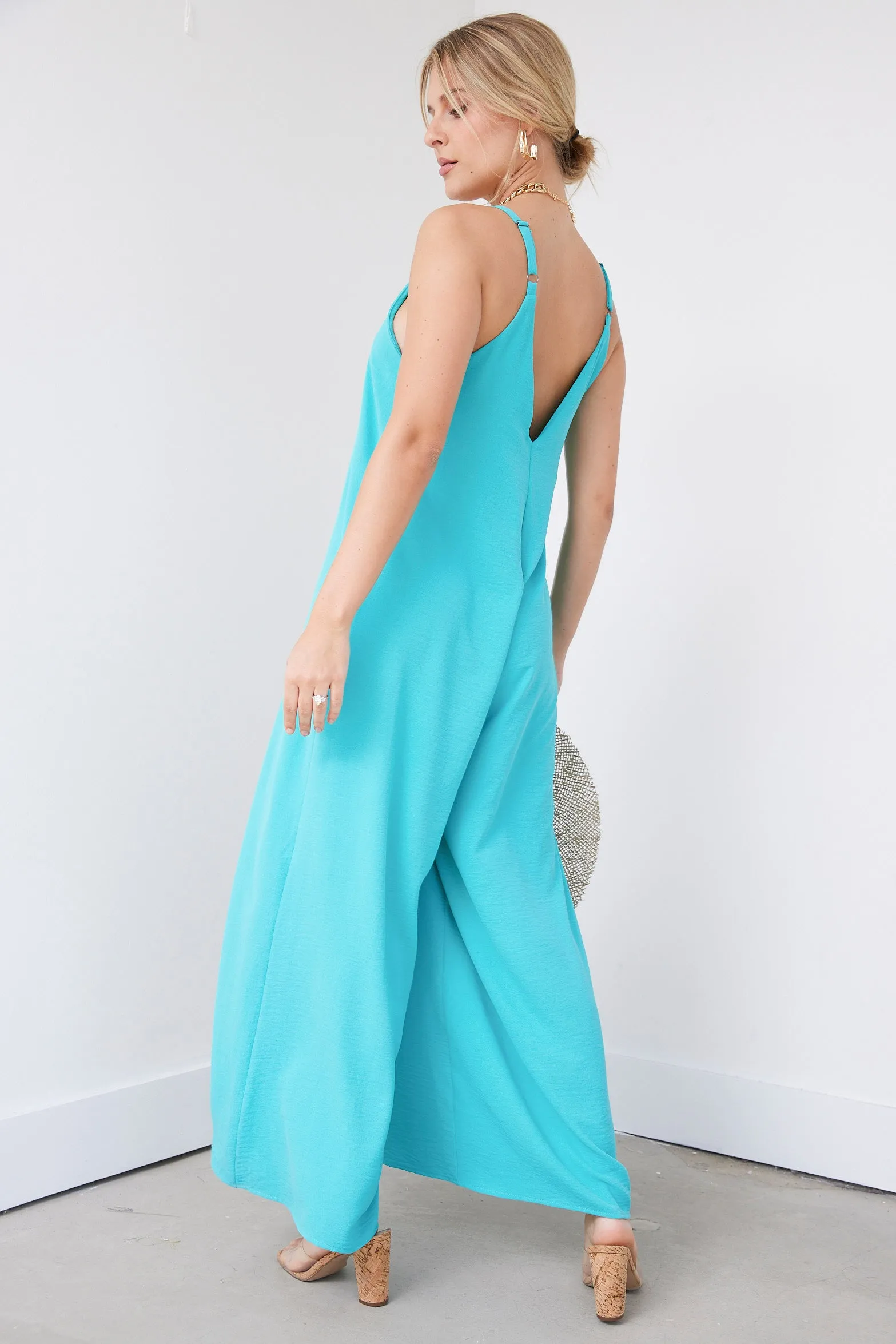 Cara Crepe Cami Jumpsuit sold by fab'rik product image thumbnail 3