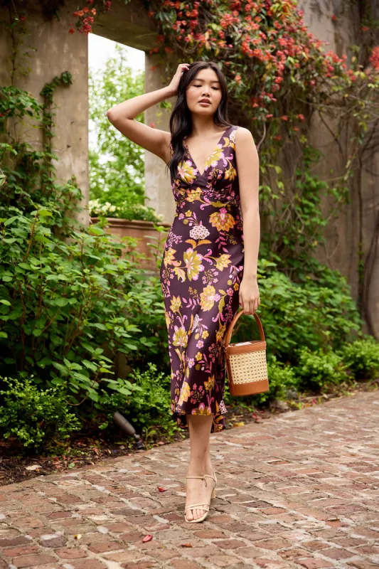 SALE - Gemma V Neck Maxi Dress sold by fab'rik