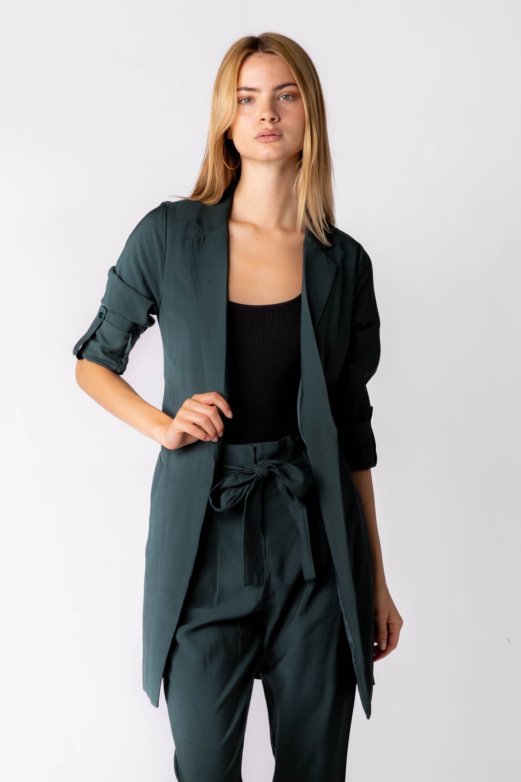 SALE - Sloan Belted Blazer sold by fab'rik