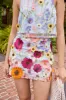 SALE - Talia Floral Applique Mini Skirt sold by fab'rik