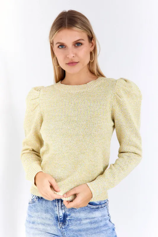 SALE - Aurora Speckled Crew Neck Sweater sold by fab'rik