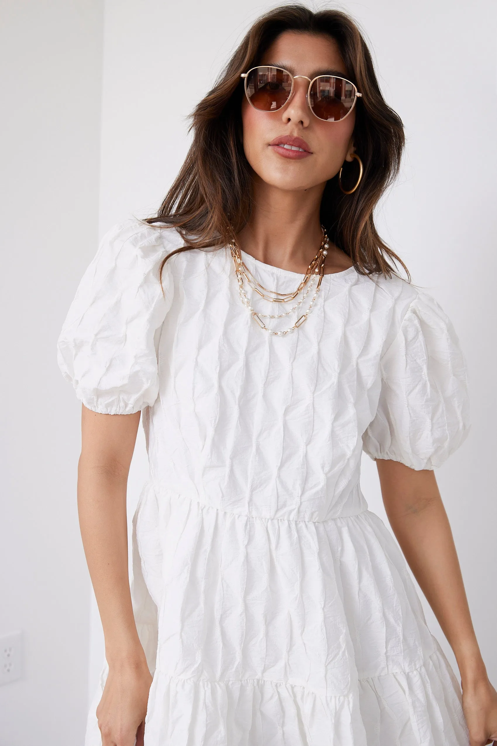 SALE - Valentina Short Sleeve Mini Dress sold by fab'rik product image thumbnail 4