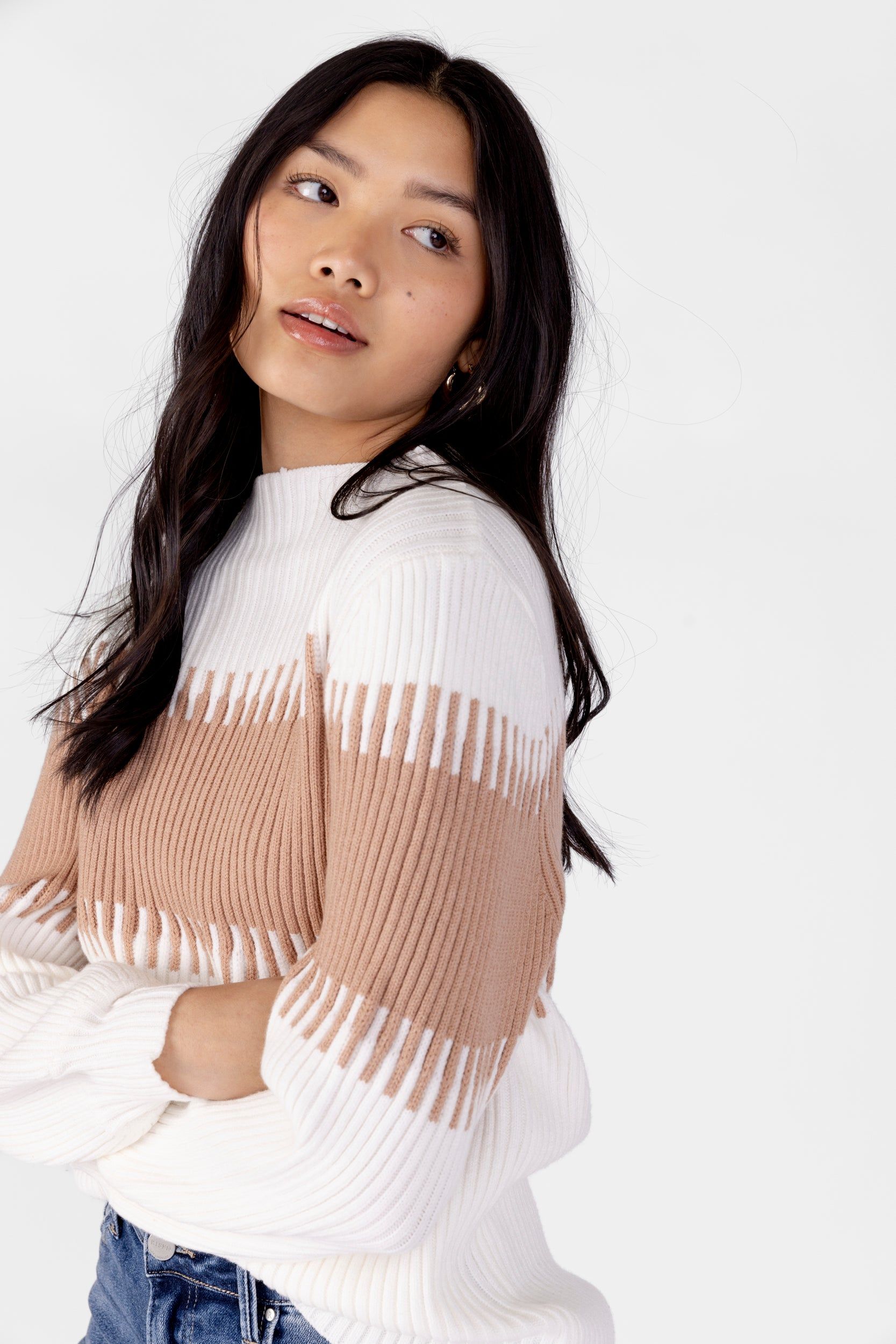 Kristen Colorblocked Sweater sold by fab'rik product image thumbnail 5