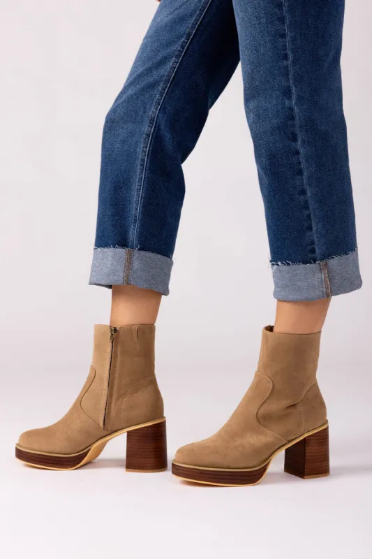 SALE - Alexandra Platform Ankle Boots sold by fab'rik