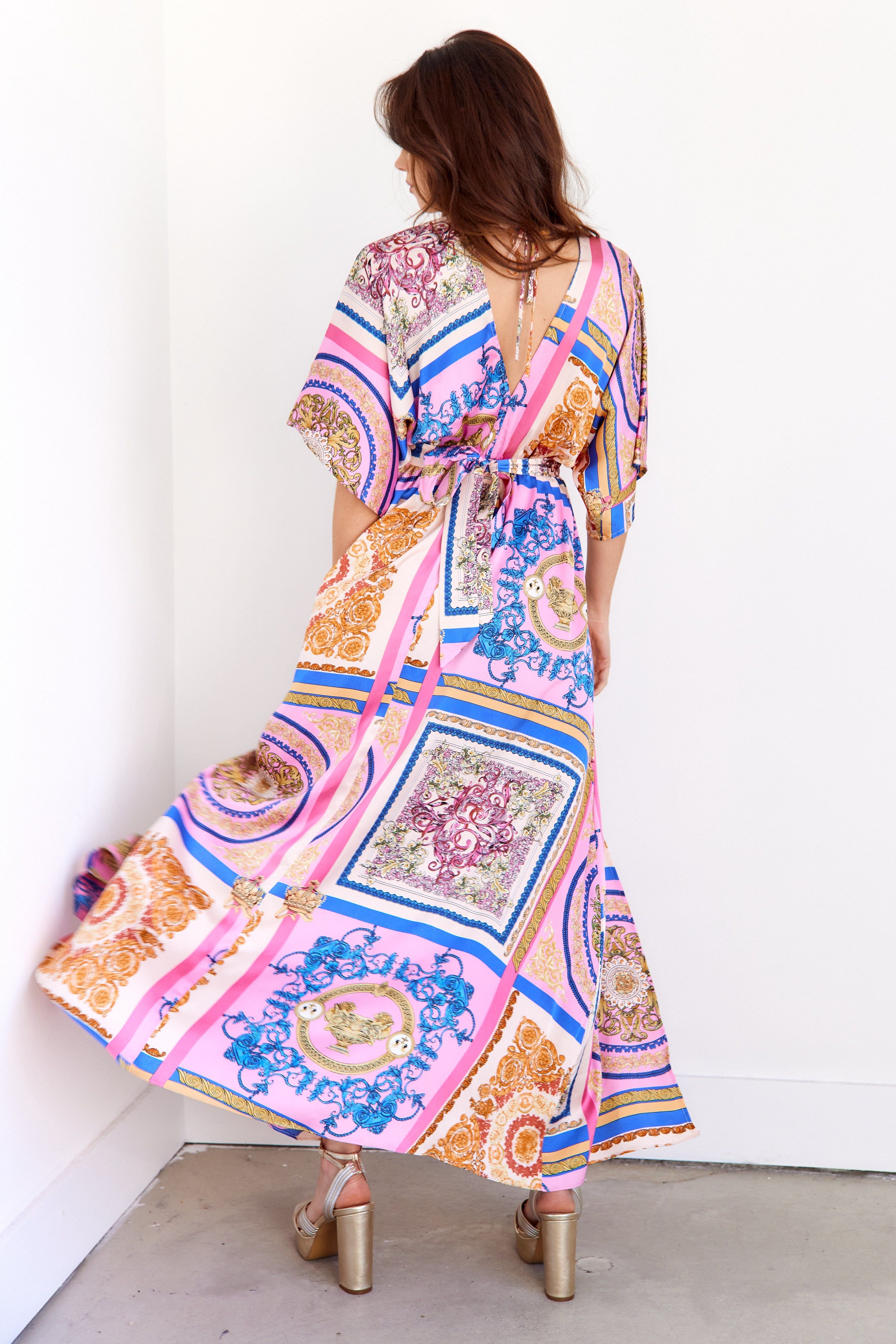 Gabriella Printed Maxi Dress sold by fab'rik product image thumbnail 3