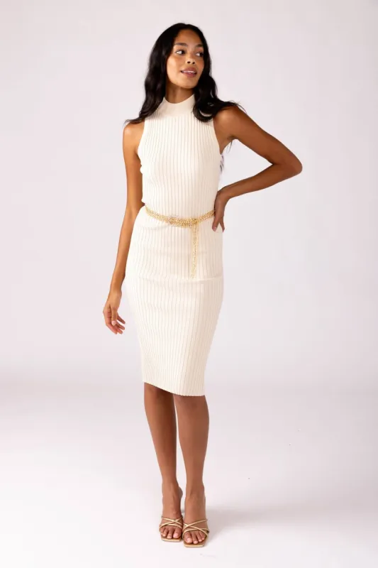 SALE - Mia High Collar Sweater Dress sold by fab'rik