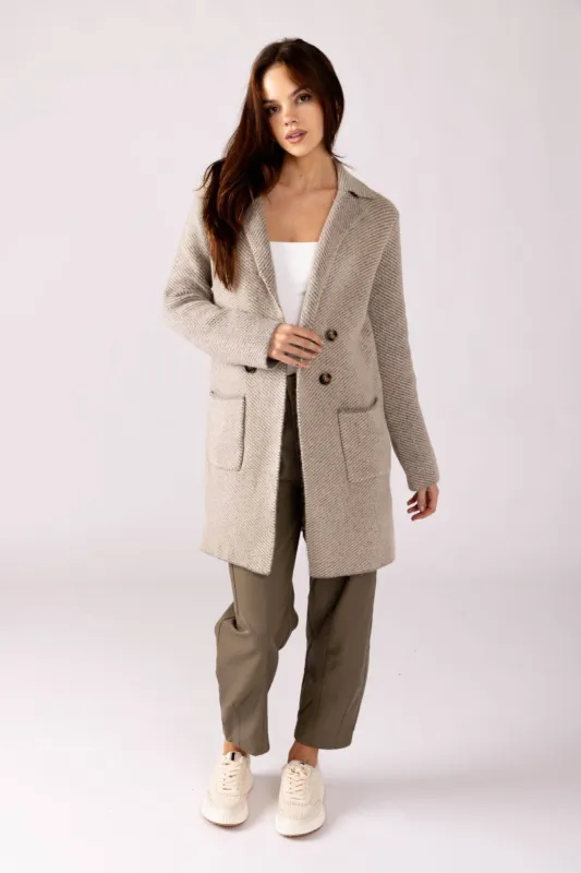 Madilyn Knit Jacket sold by fab'rik