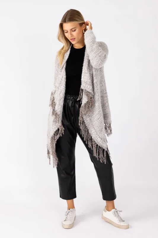 SALE - Kelsey Fringe Cardigan sold by fab'rik