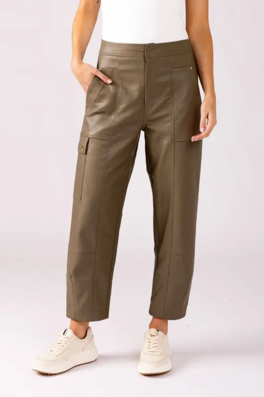 SALE - Vanessa Faux Leather Pants sold by fab'rik