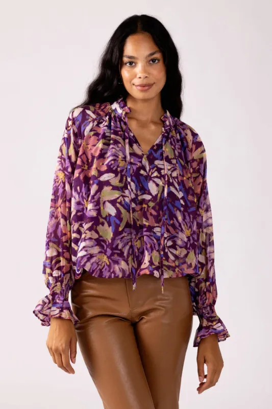 SALE - Dena High Neck Blouse sold by fab'rik