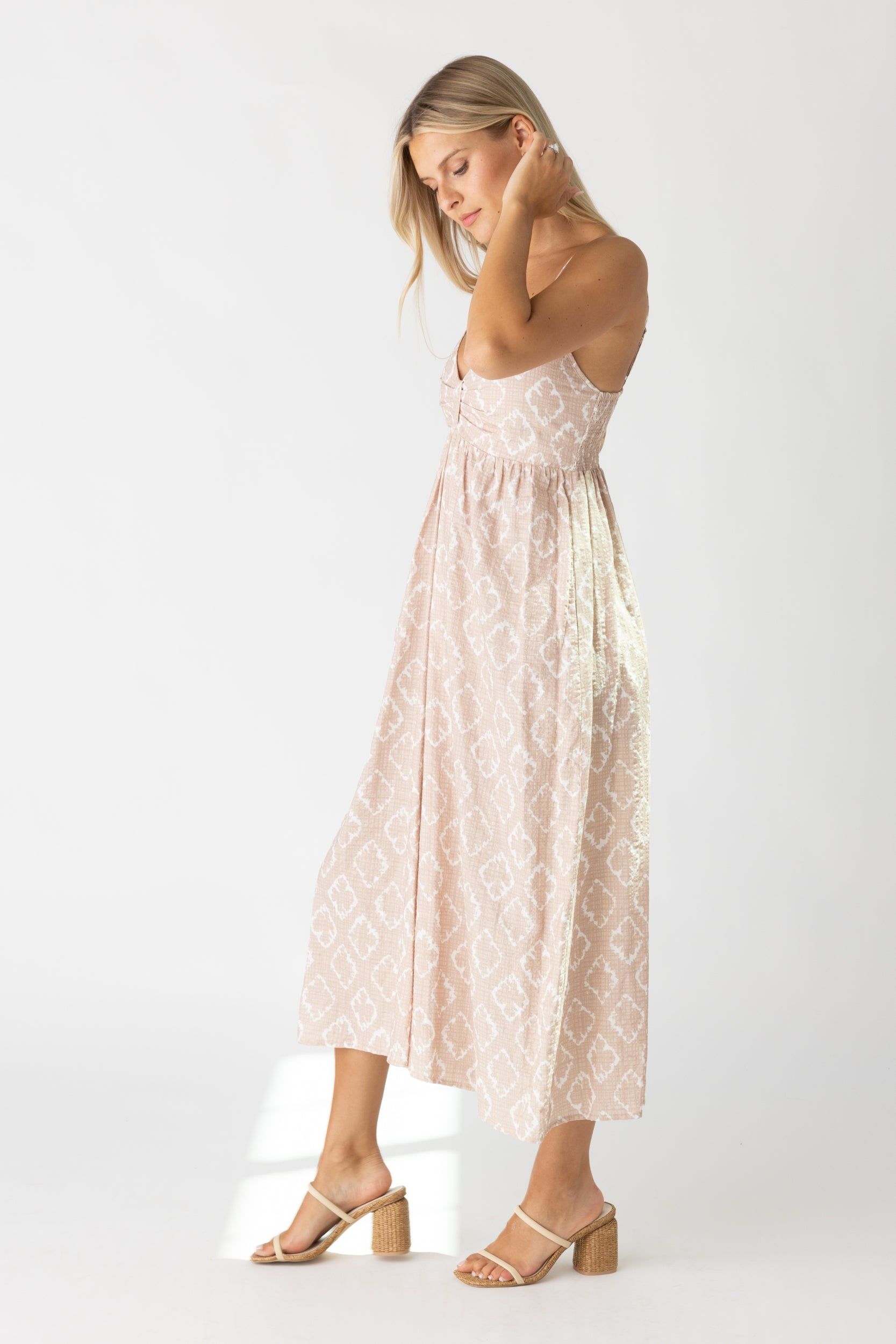 SALE - Adrienne Printed Wide Leg Jumpsuit sold by fab'rik product image thumbnail 4