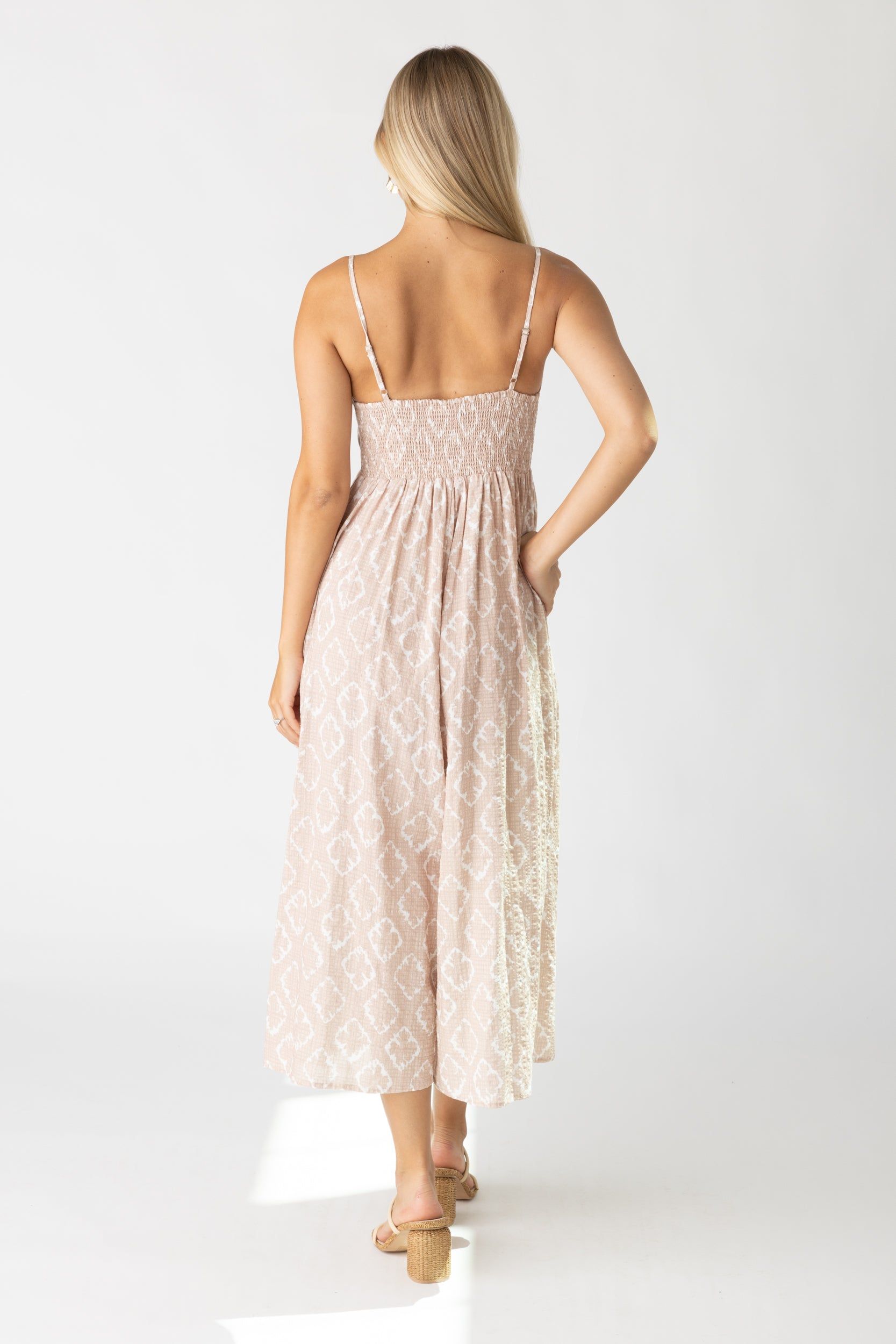 SALE - Adrienne Printed Wide Leg Jumpsuit sold by fab'rik product image thumbnail 3