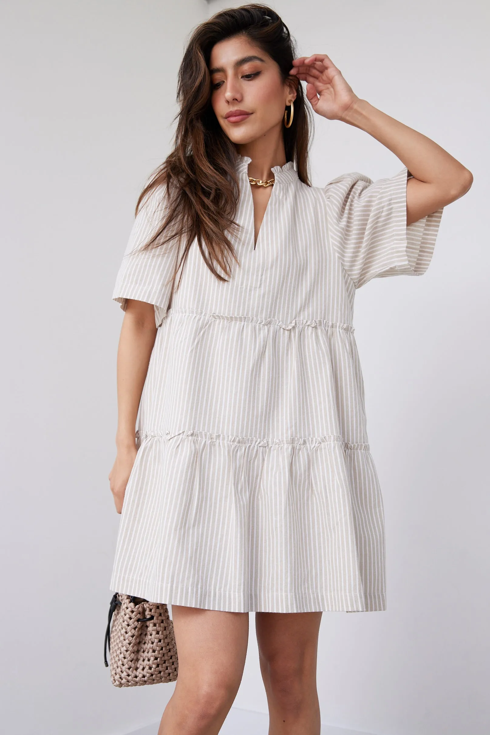 June Tiered Mini Dress sold by fab'rik product image thumbnail 3