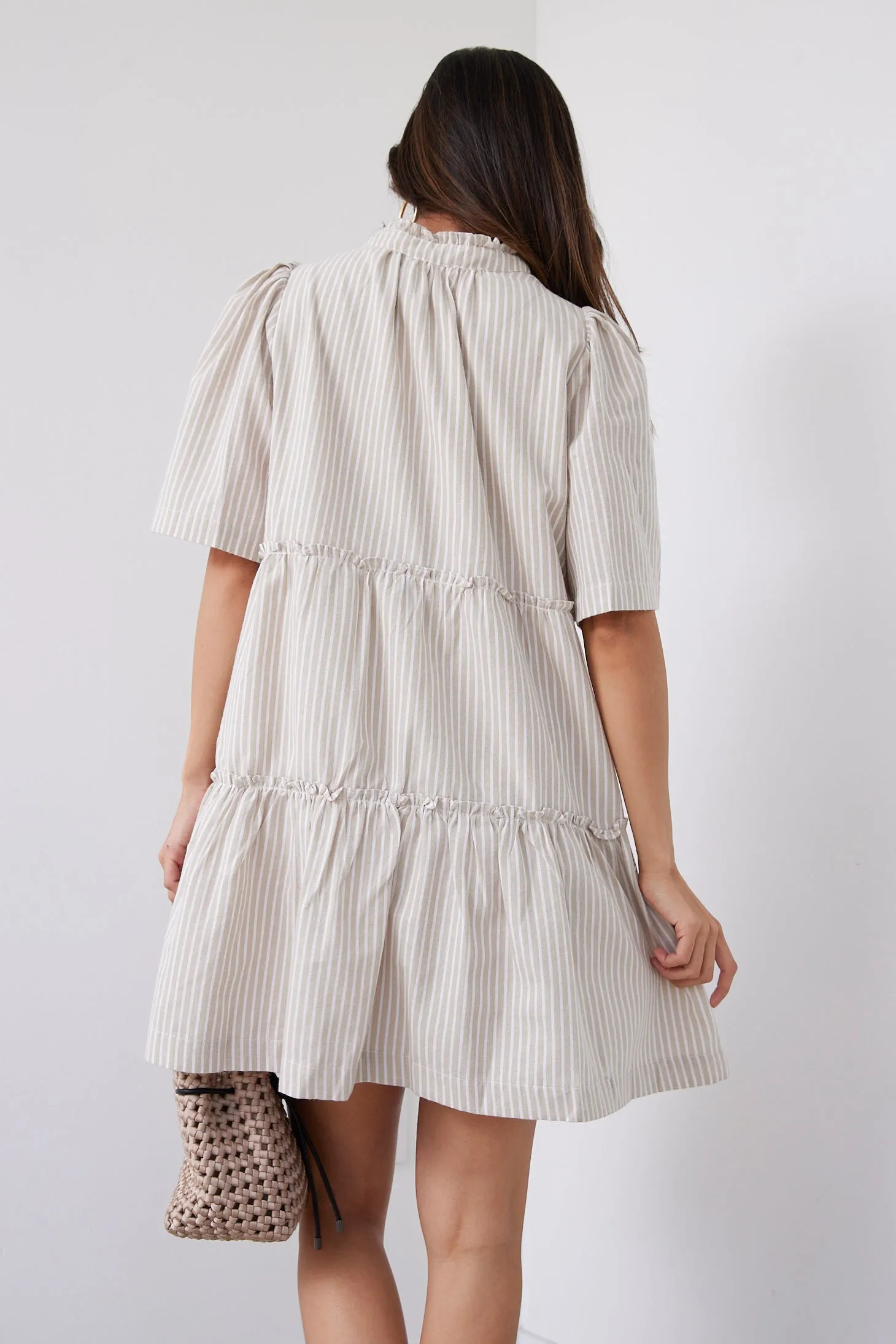 June Tiered Mini Dress sold by fab'rik product image thumbnail 4