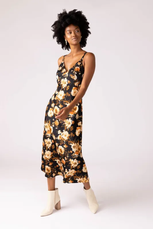 SALE - Tasha Slip Midi Dress sold by fab'rik