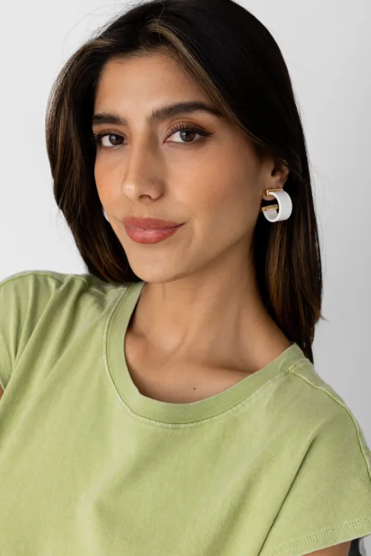 SALE - Emily Hoop Earring sold by fab'rik