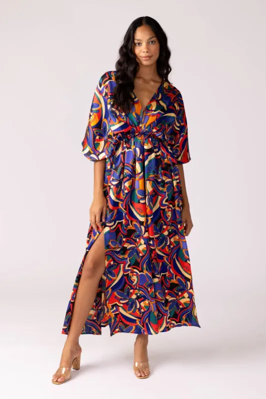 SALE - Lottie Maxi Kaftan Dress sold by fab'rik