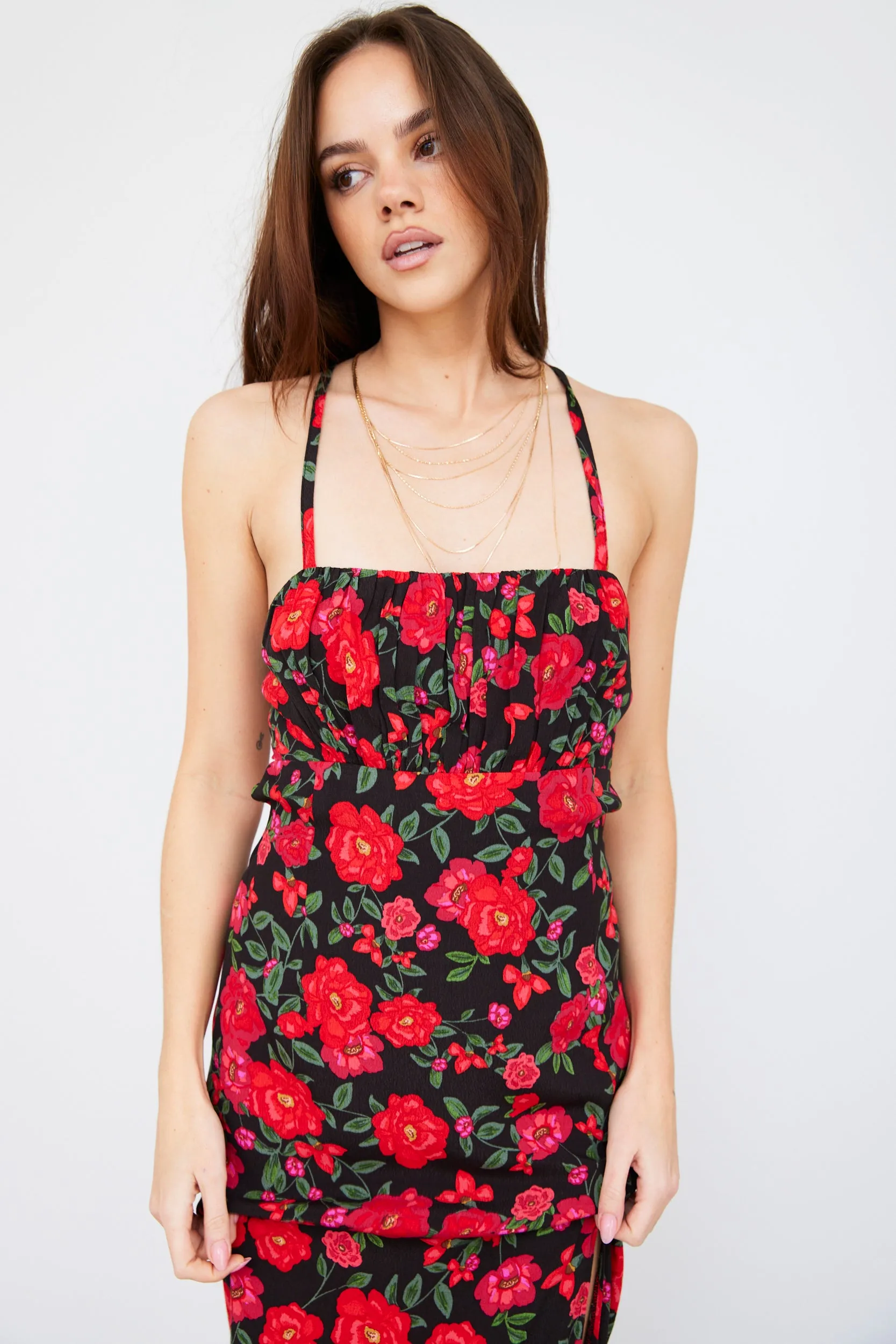 SALE - Carter Sleeveless Tie Back Midi Dress sold by fab'rik product image thumbnail 3