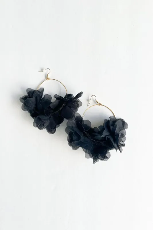 Natalia Flower Wire Earring sold by fab'rik