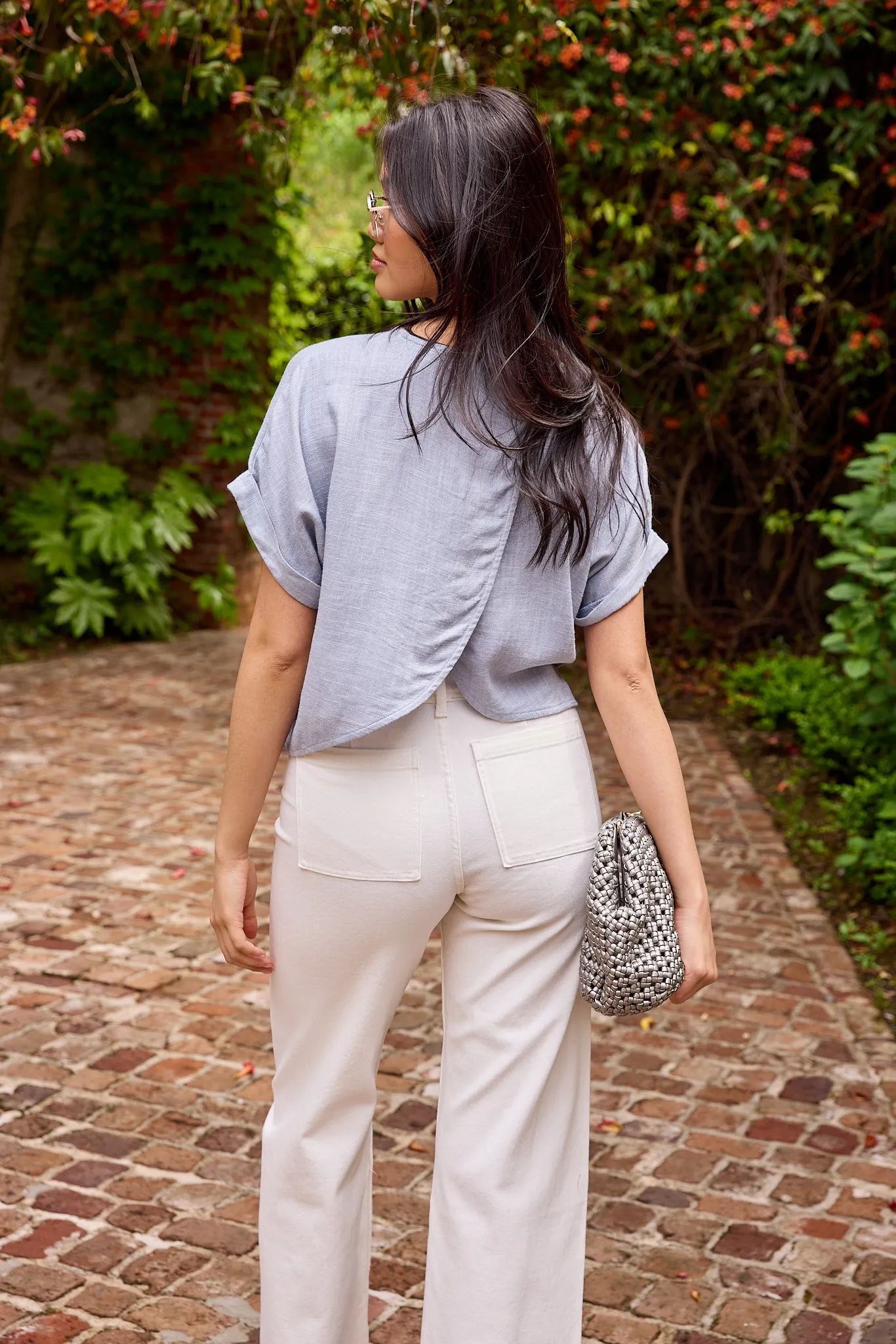 Villa Linen Top sold by fab'rik product image thumbnail 3