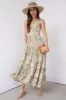 Belle Halter Floral Dress sold by fab'rik