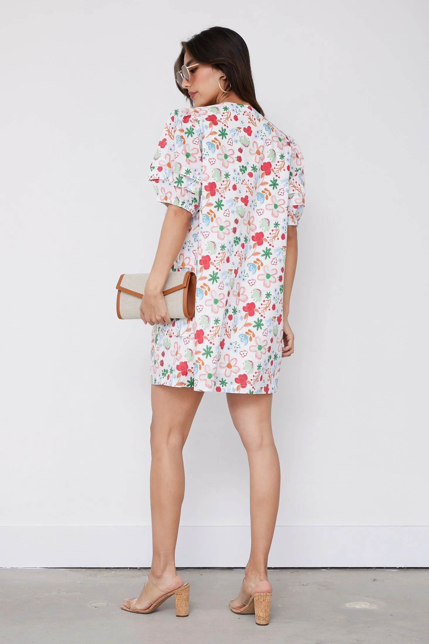 SALE - Kirsten Floral Mini Dress sold by fab'rik product image thumbnail 3