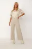 Simmons Embroidered Round Neck Top sold by fab'rik