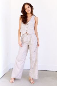 SALE - Oaklee Button Front Vest sold by fab'rik