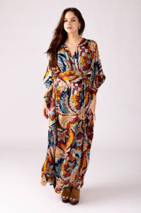 SALE - Phoebe Kimono Sleeve Maxi Dress sold by fab'rik