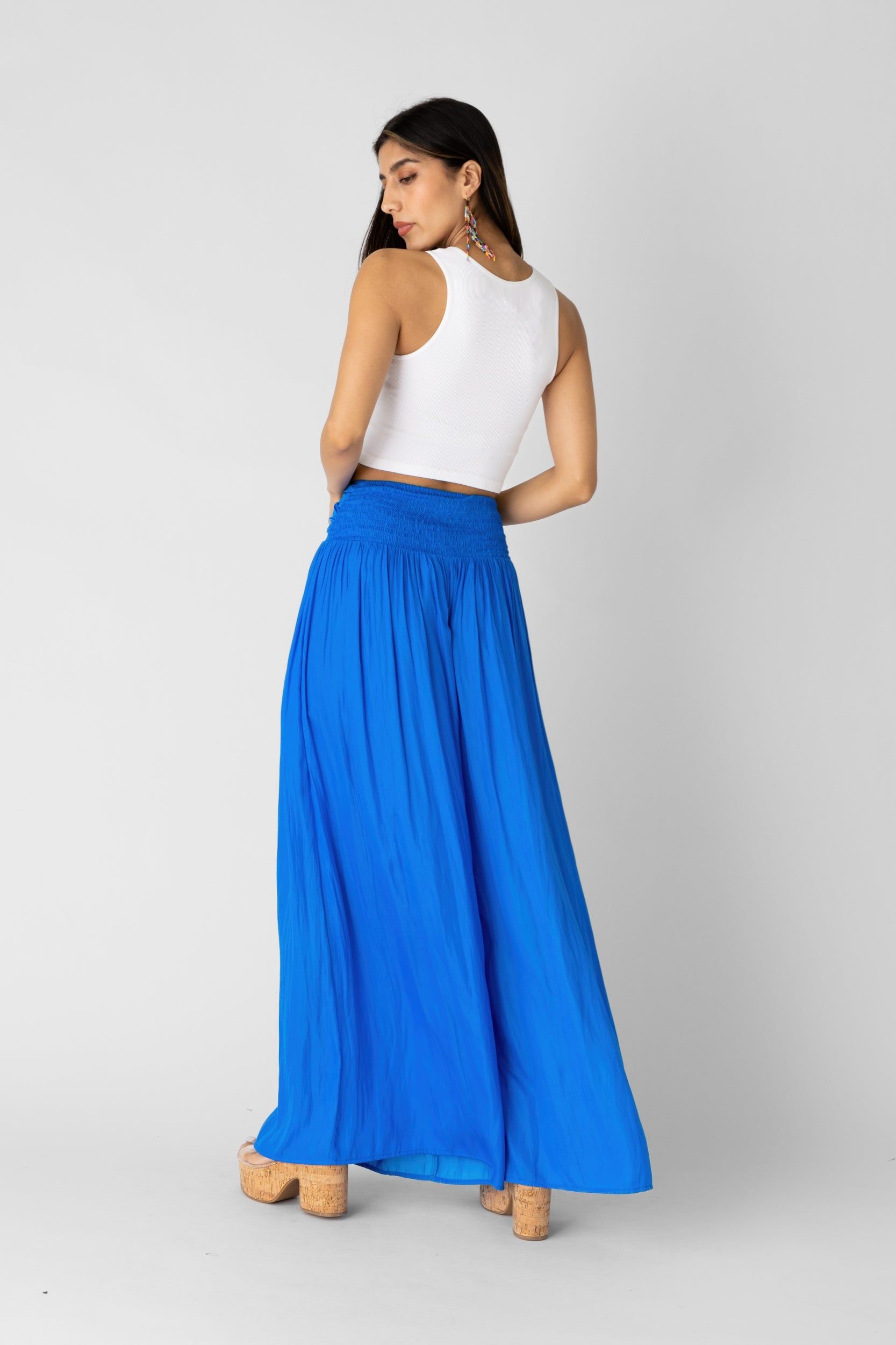 Iris Front Twist Detail Wide Leg Pants sold by fab'rik product image thumbnail 2