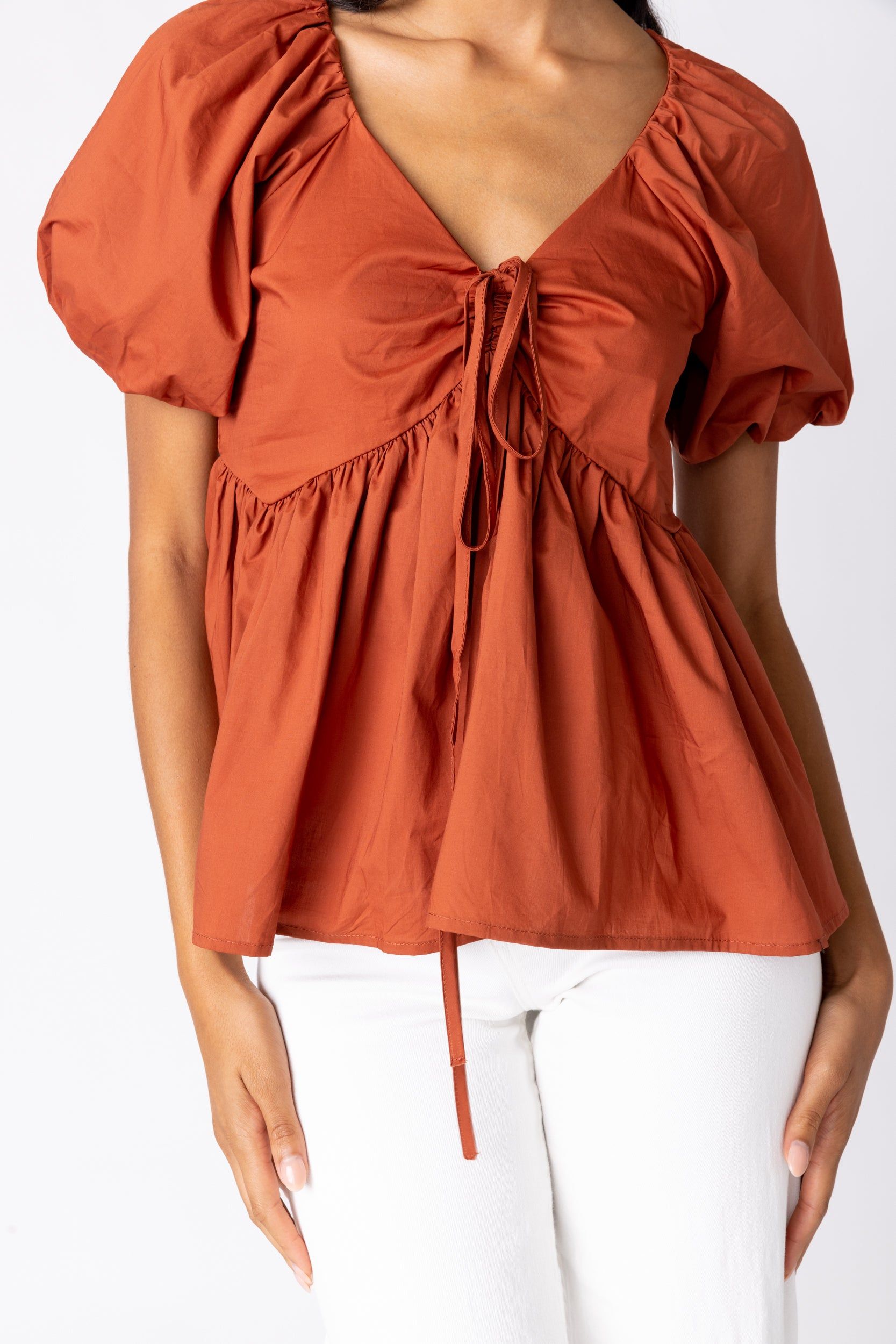 SALE - Betty Puff Sleeve Blouse sold by fab'rik product image thumbnail 2