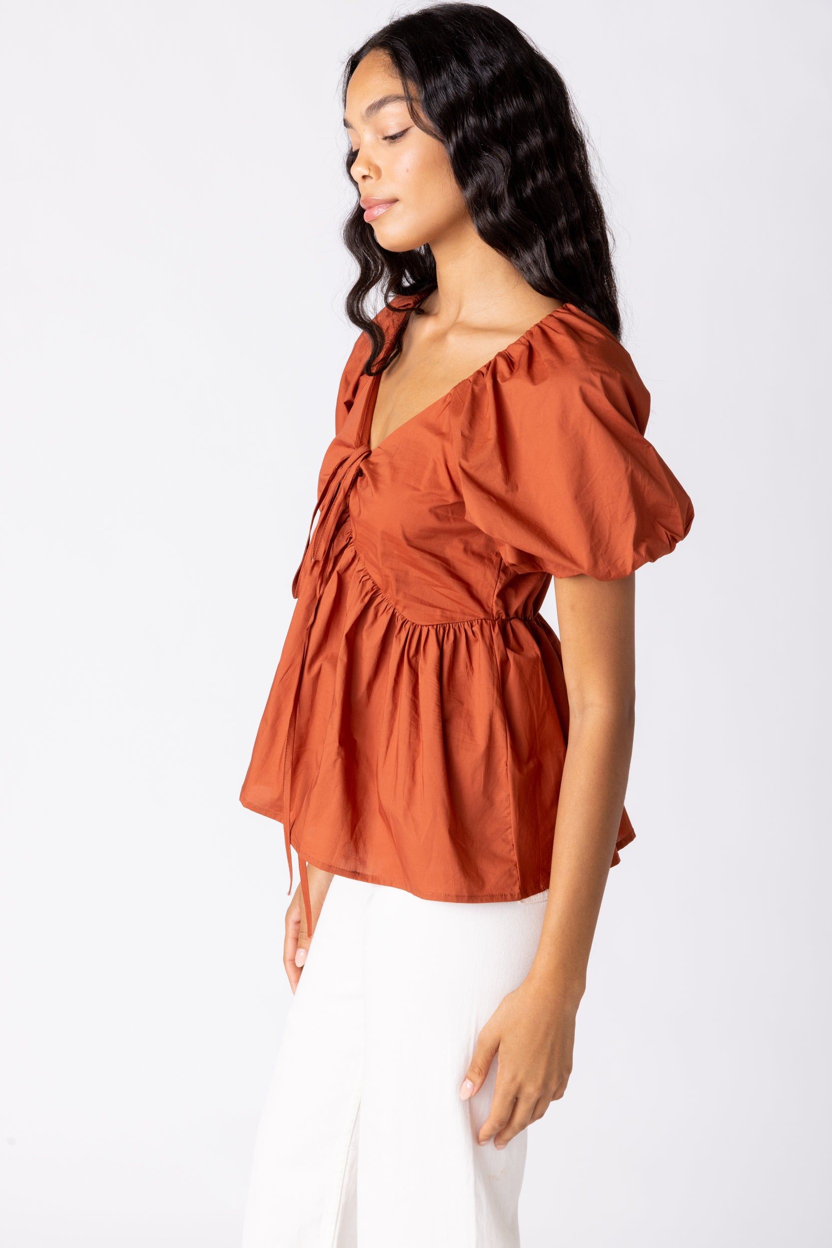 SALE - Betty Puff Sleeve Blouse sold by fab'rik product image thumbnail 4