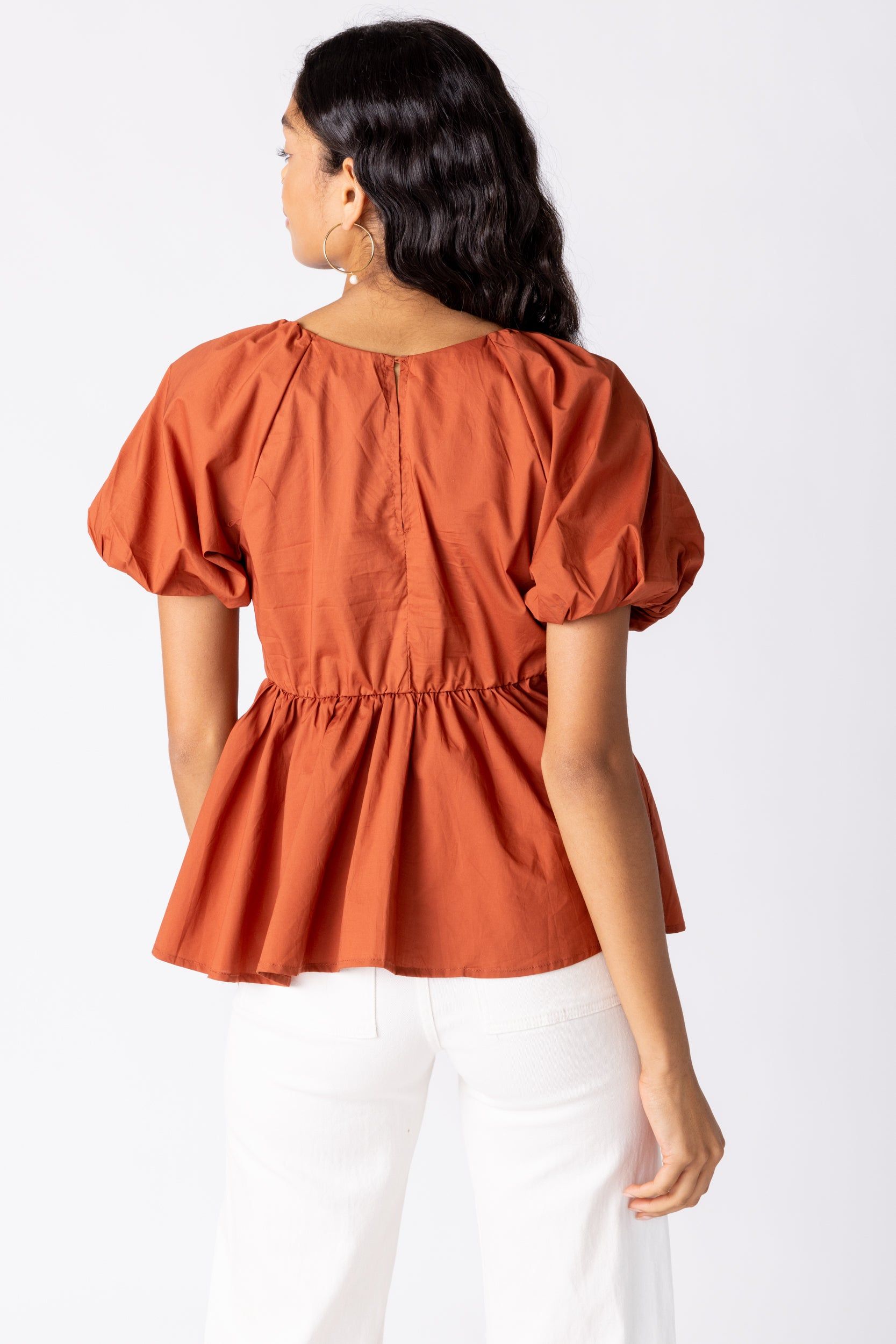 SALE - Betty Puff Sleeve Blouse sold by fab'rik product image thumbnail 3