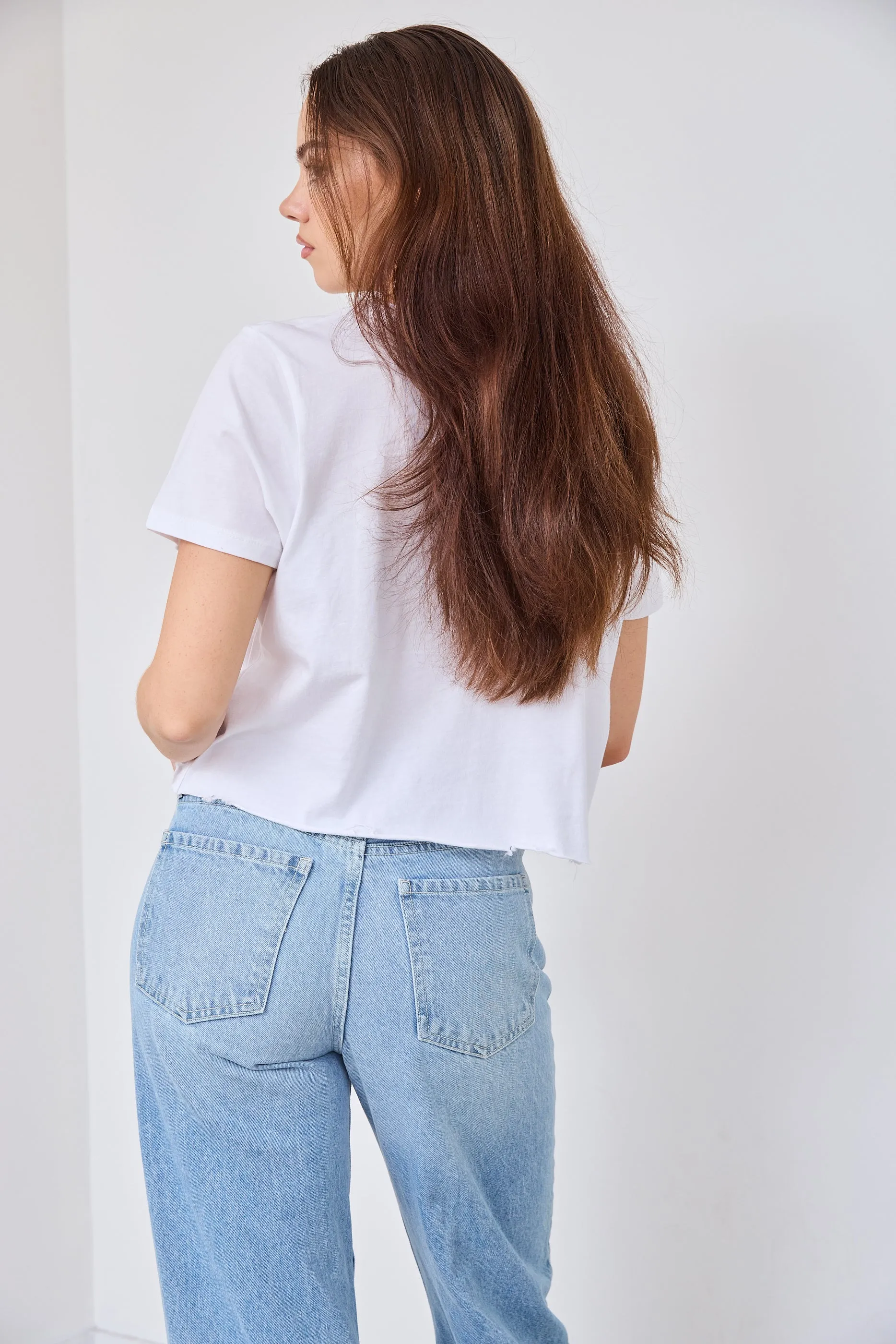 SALE - "Howdy" Crop Tee sold by fab'rik product image thumbnail 2