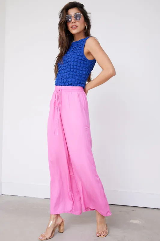 SALE - Robbi Satin Wide Leg Pant sold by fab'rik