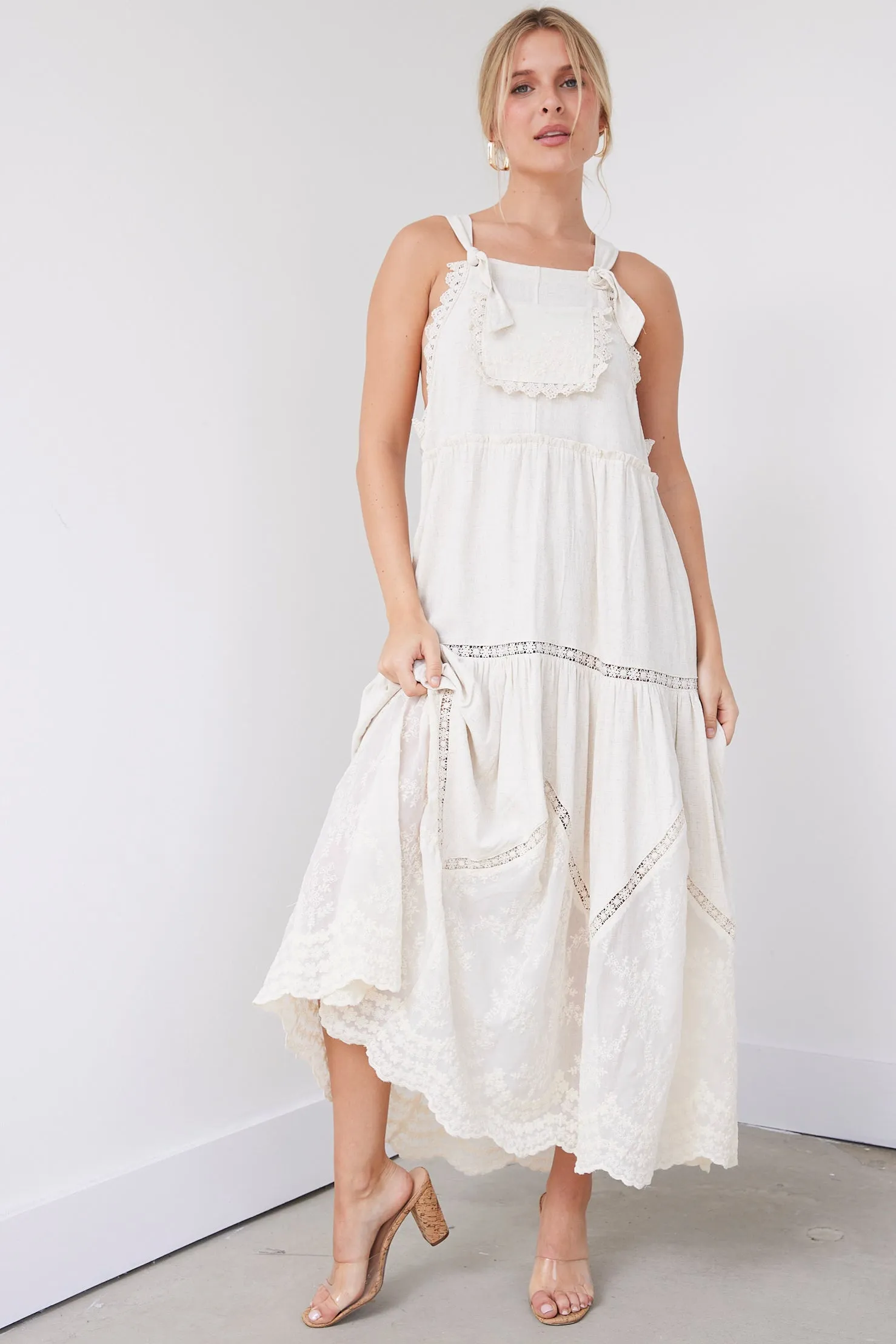 SALE - Isabelle Lace Detail Maxi Dress sold by fab'rik product image thumbnail 2