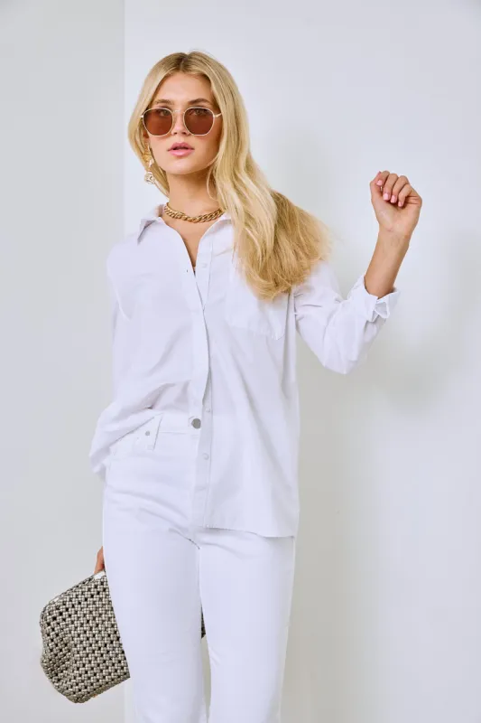 Austin Classic Solid Button Down Shirt sold by fab'rik