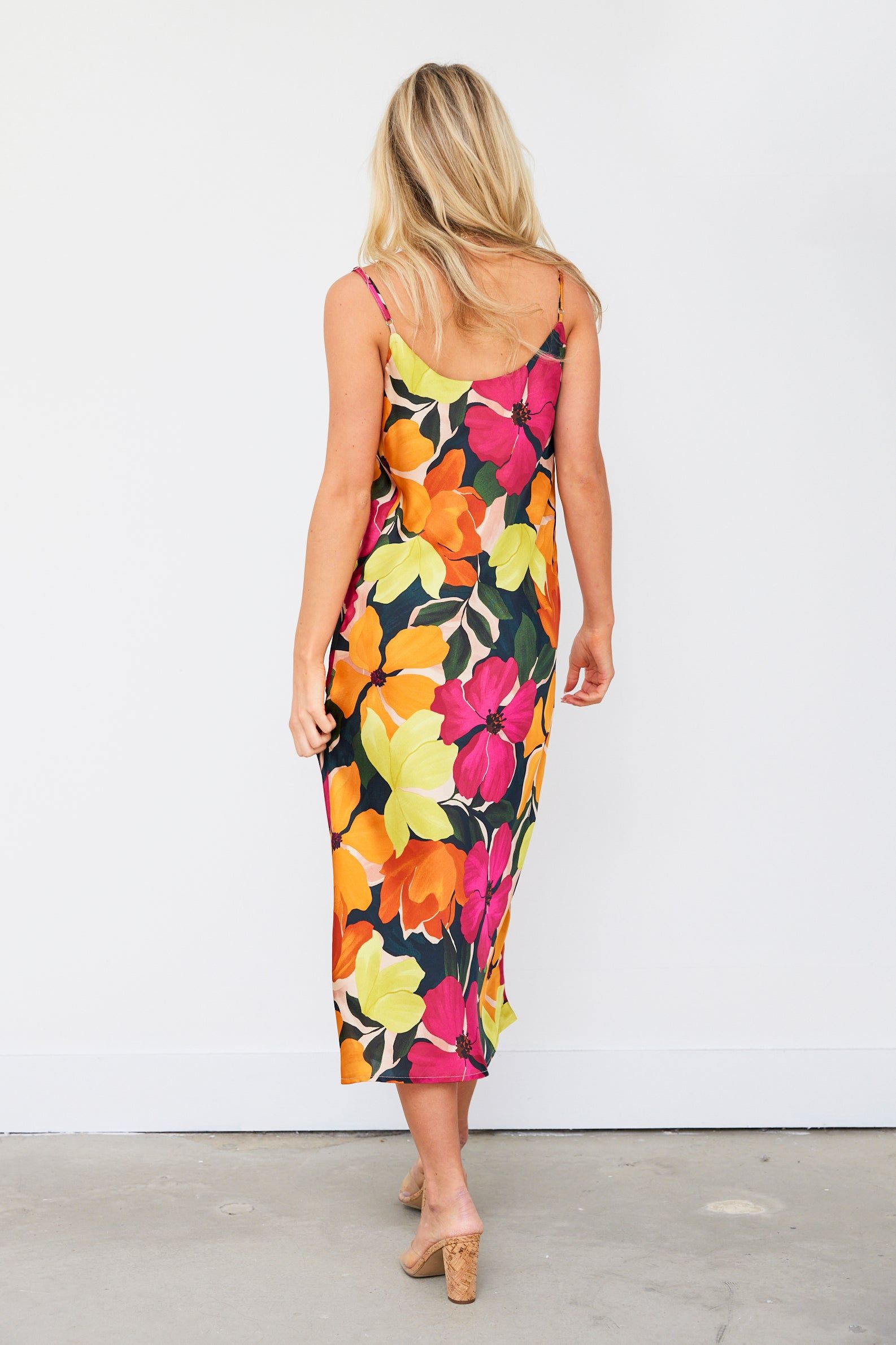 McKay Sleeveless Cowl Neck Floral Dress sold by fab'rik product image thumbnail 2