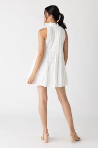 SALE - Evie Halter Eyelet Mini Dress sold by fab'rik