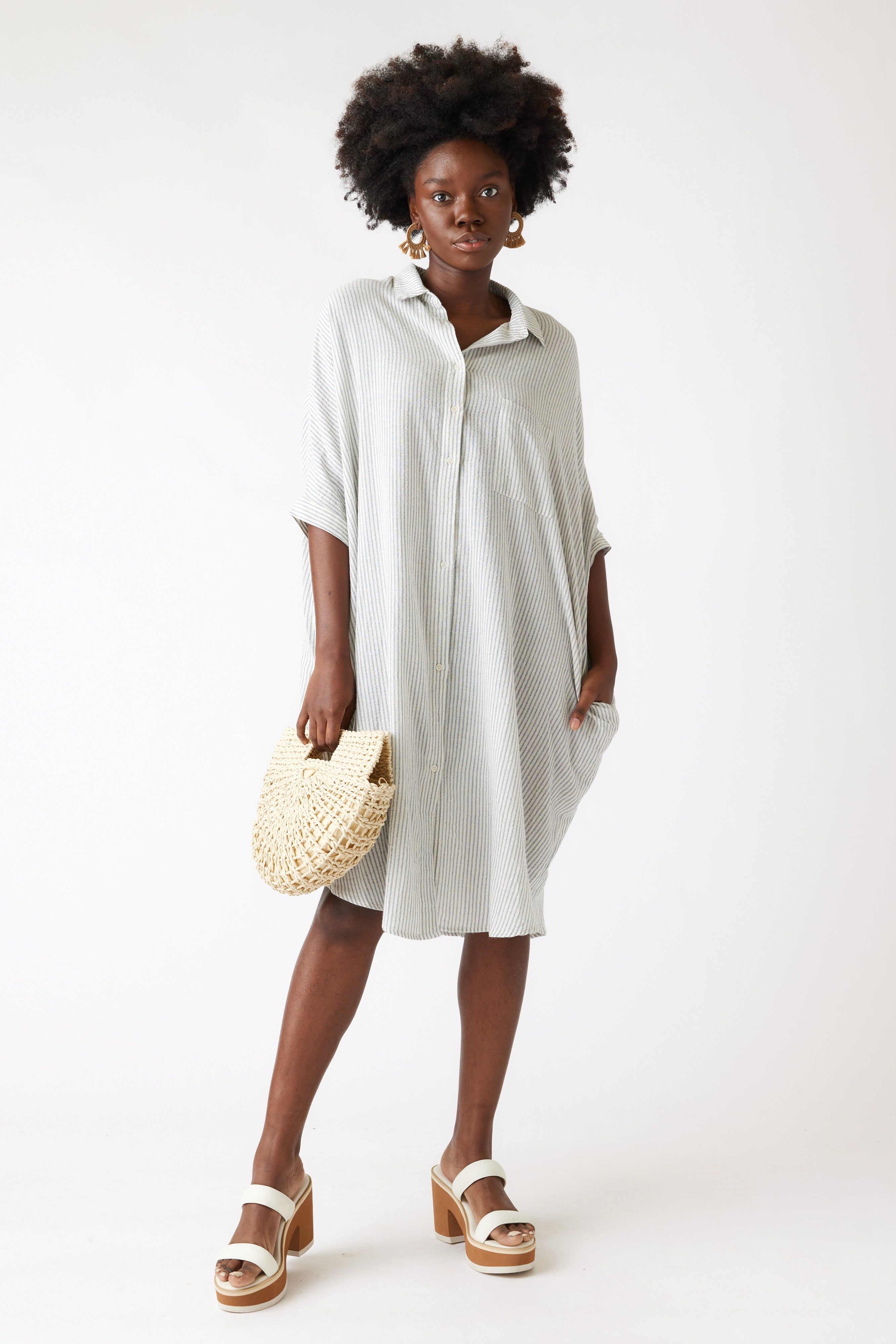 SALE - Janelle Boxy Shirt Dress sold by fab'rik product image thumbnail 2