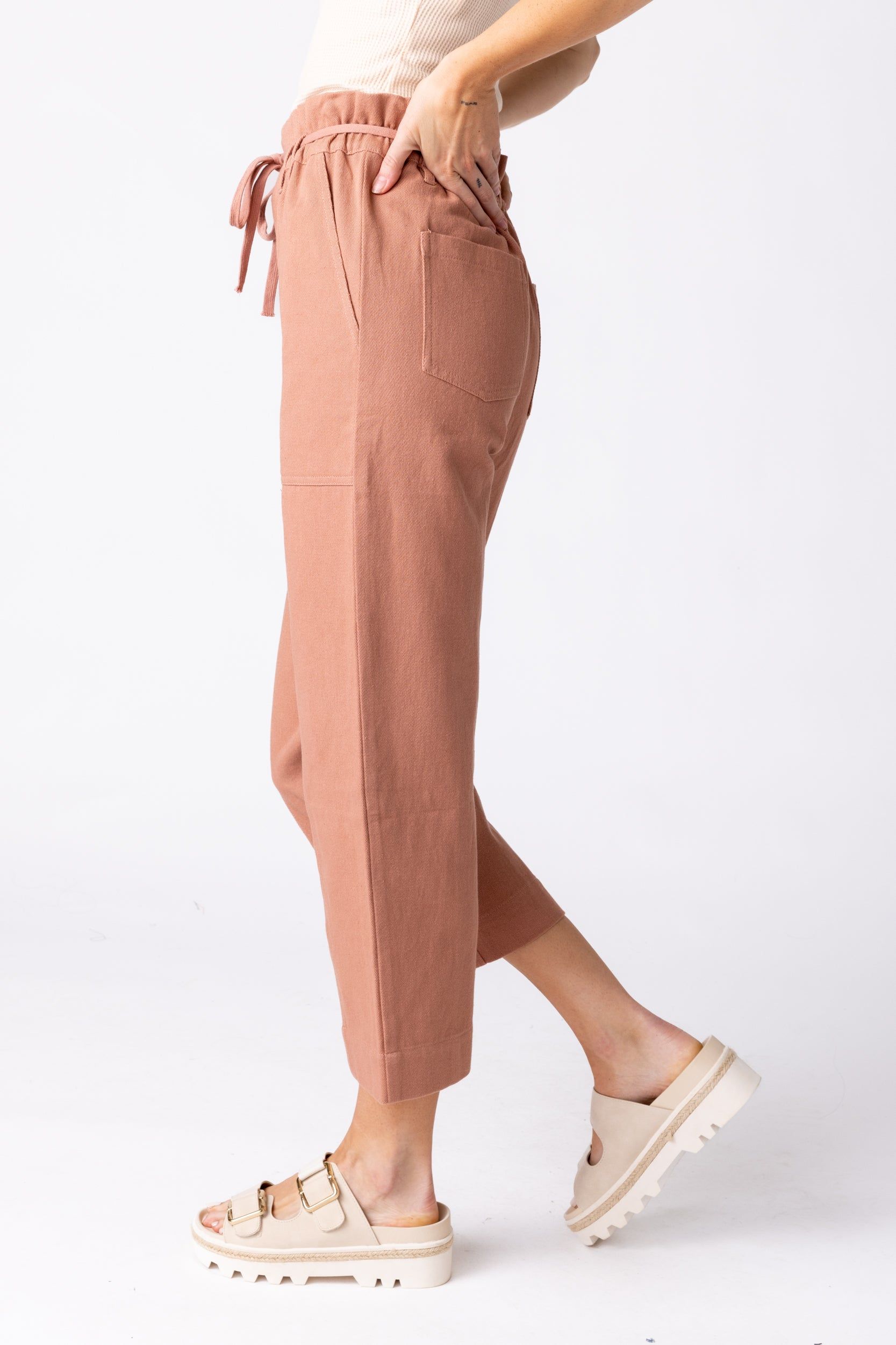 SALE - Lana Paper Bag Waist Pants sold by fab'rik product image thumbnail 3