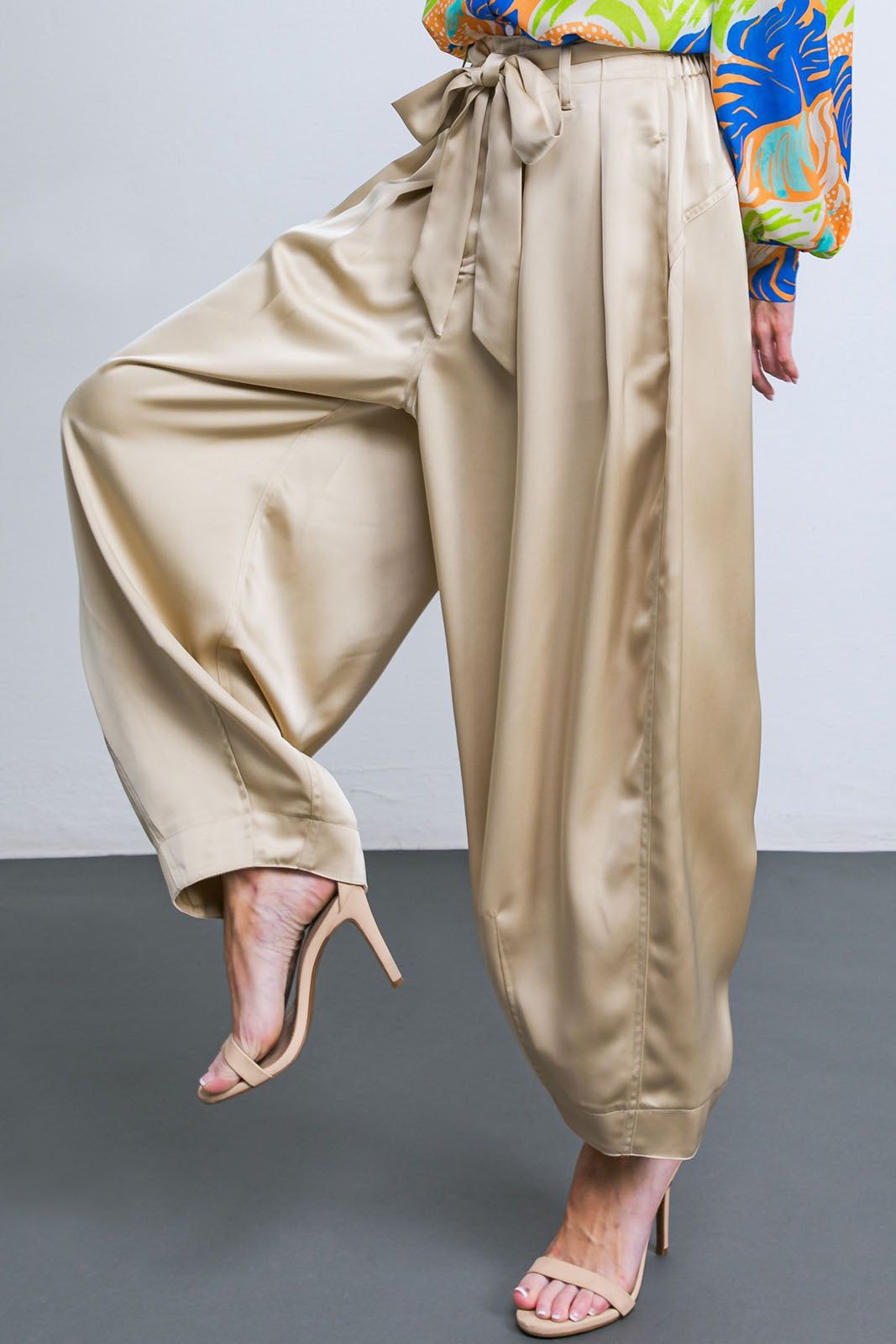 SALE - Gentry Satin Drawstring Pant sold by fab'rik product image thumbnail 3