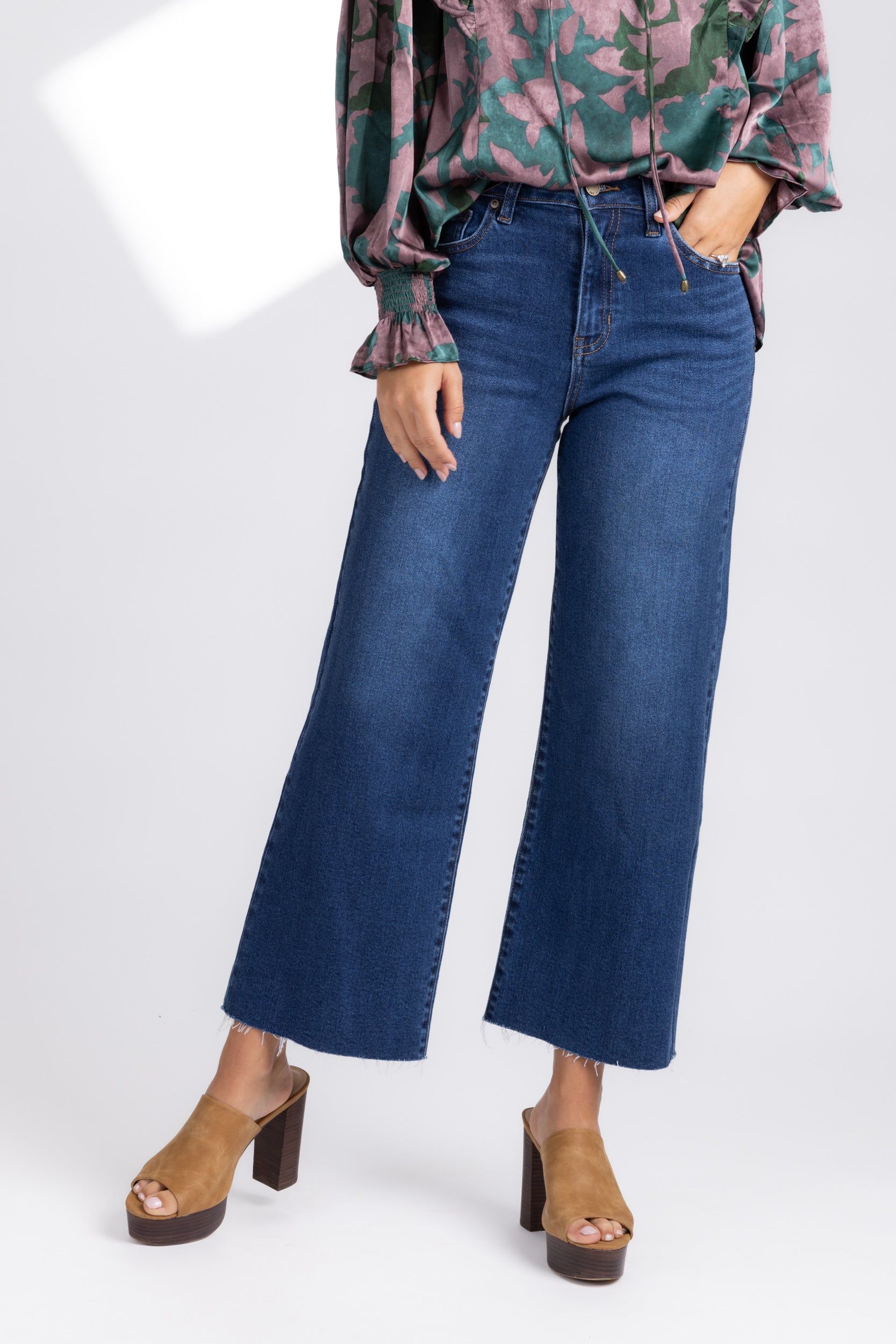 SALE - Lyra Slim Wide Leg Jeans sold by fab'rik product image thumbnail 2