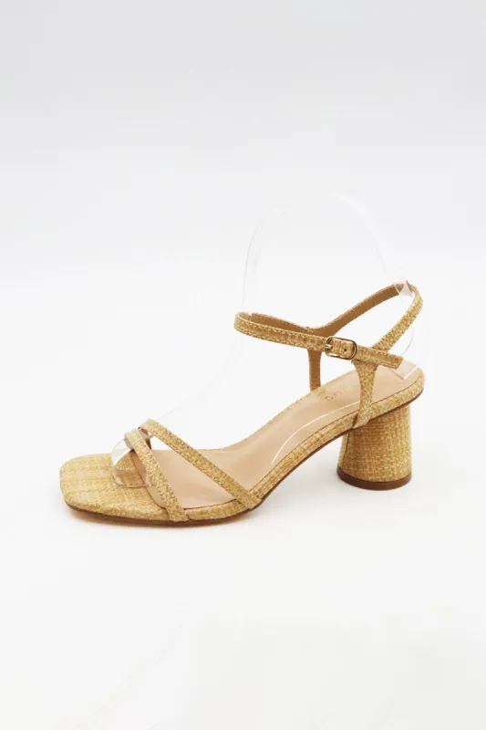 SALE - Patricia Square Toe Chucky Heel sold by fab'rik