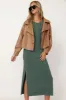 Eva Vegan Leather Jacket sold by fab'rik