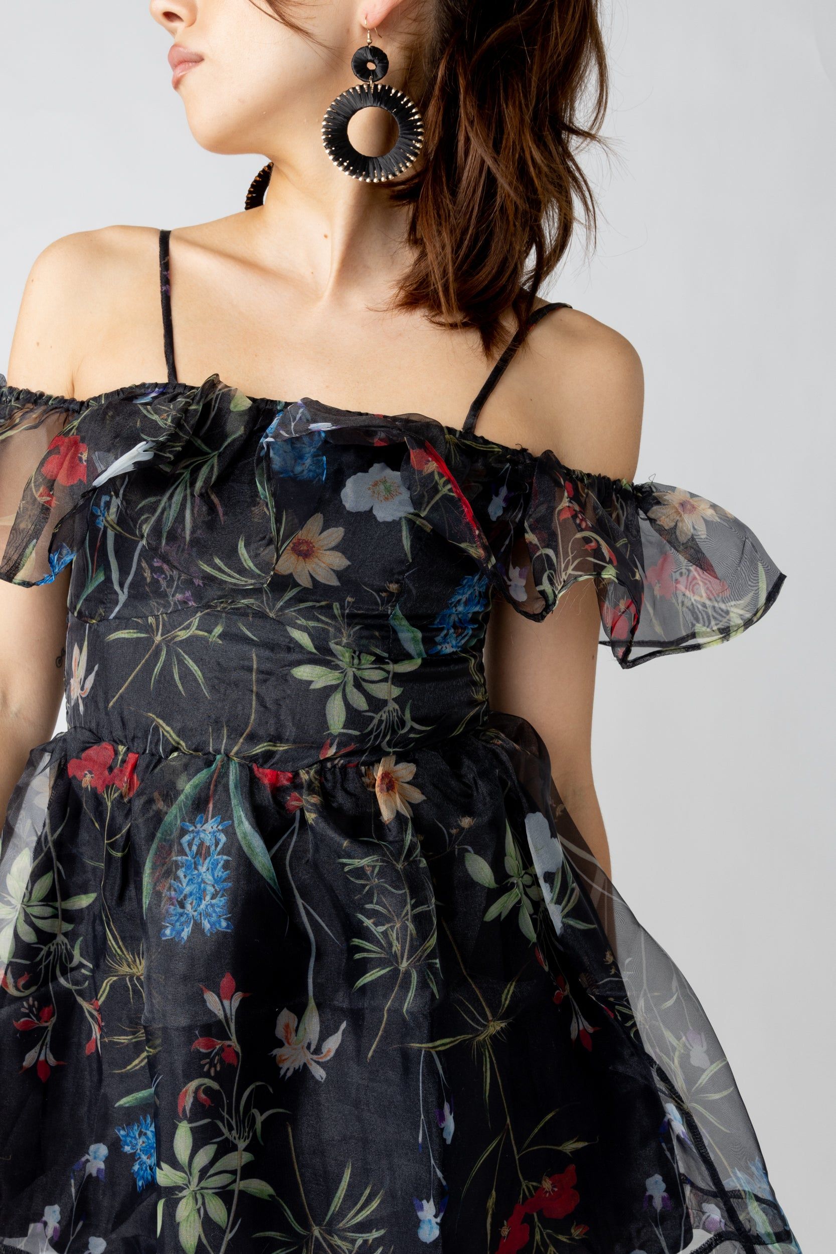 SALE - Gladys Tulle Floral Mini Dress sold by fab'rik product image thumbnail 2