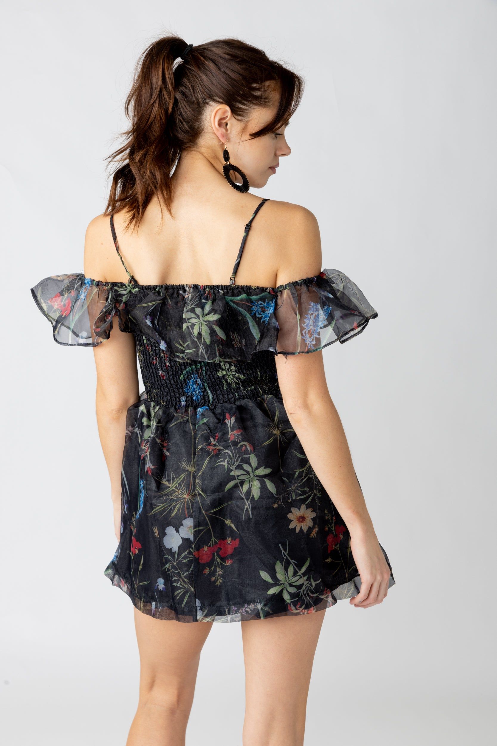 SALE - Gladys Tulle Floral Mini Dress sold by fab'rik product image thumbnail 4