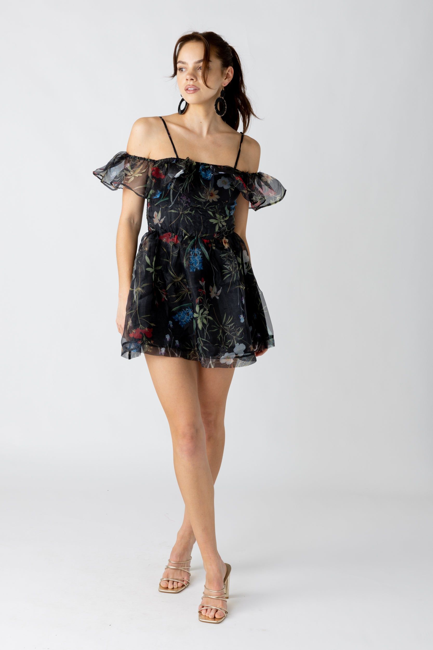 SALE - Gladys Tulle Floral Mini Dress sold by fab'rik product image thumbnail 3