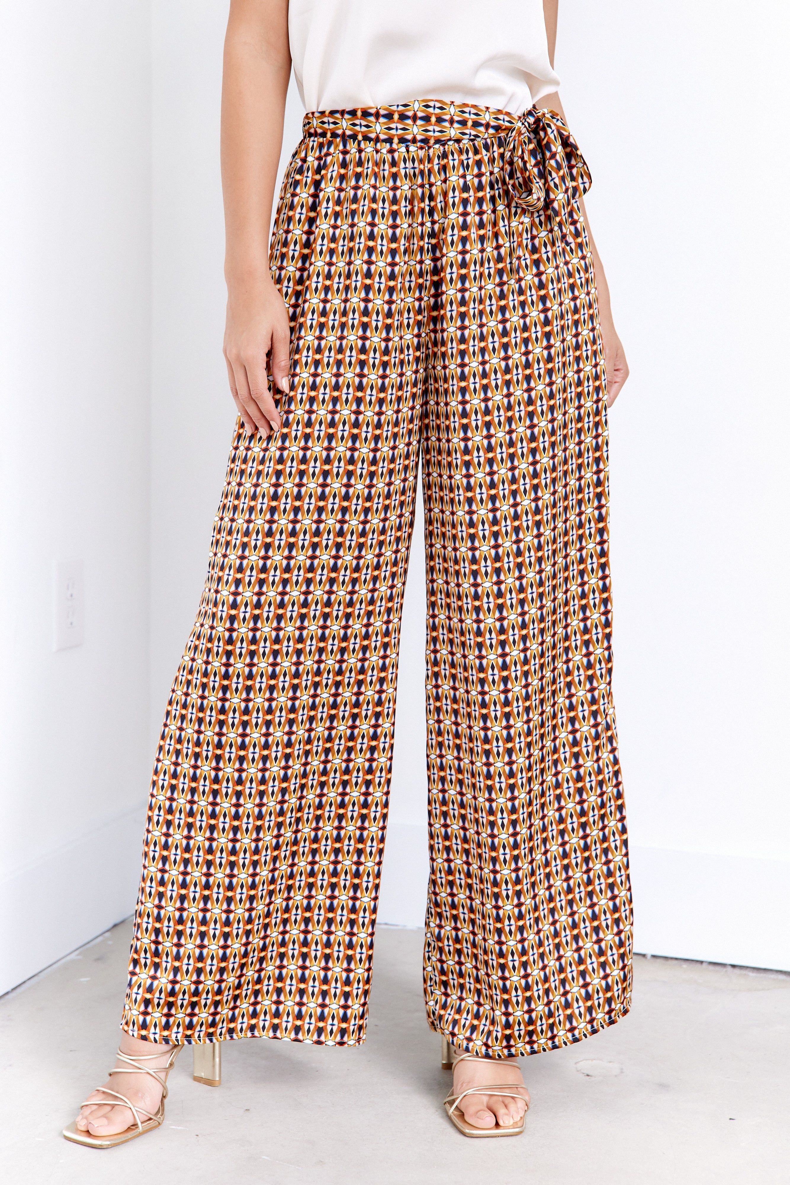 SALE - Annie Printed Pants sold by fab'rik product image thumbnail 4
